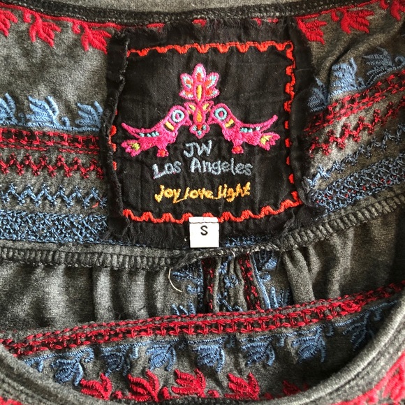 Johnny Was Floral Embroidered Dress - Picture 5 of 7